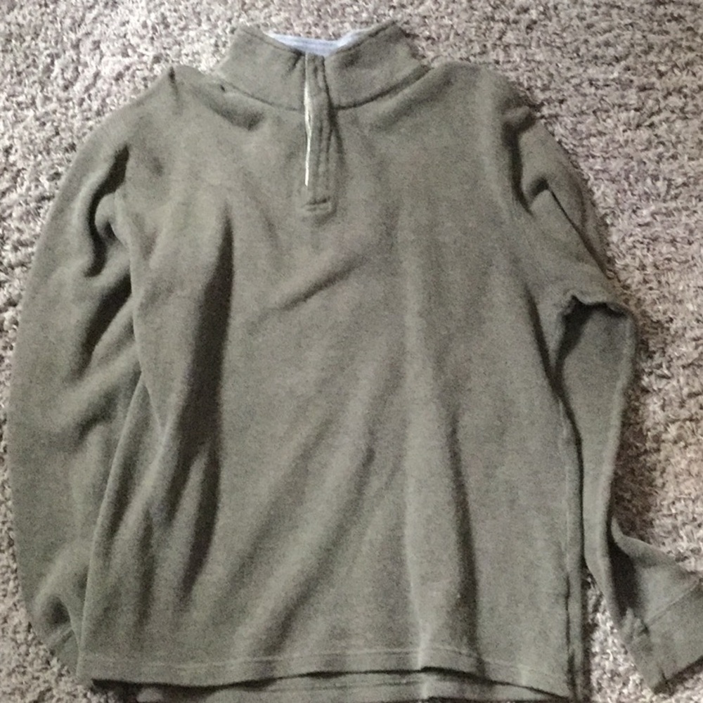 3 qtr zip sweater